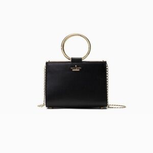 Kate Spade White Rock Road Mini Sam Leather Crossbody Bag